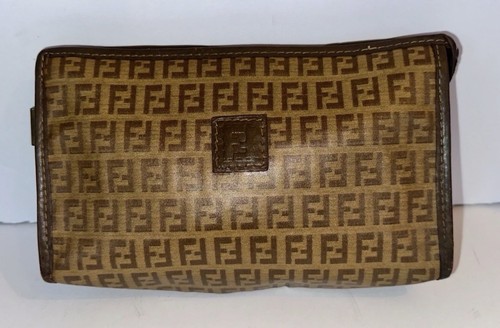 Fendi zucca pochette borsa - zucca,
