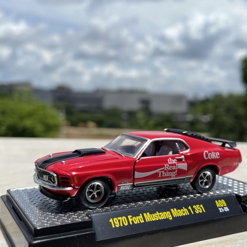 Modellino mustang mach - 1, rosso
