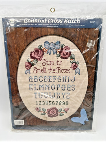 Vintage nmi roses 1372 kit - vintage,