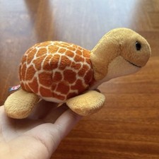 TRUDI Peluche Pupazzo Plush Tartaruga Testuggine Marrone Vintage RARO