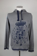 KAPPA NAPOLI FELPA CAPPUCCIO UOMO S MAN SPORT JACKET SWEATSHIRT VINTAGE LOGO