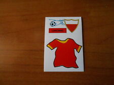 figurina  CALCIO FLASH "1988-scudetto-LANCIANO+maglia