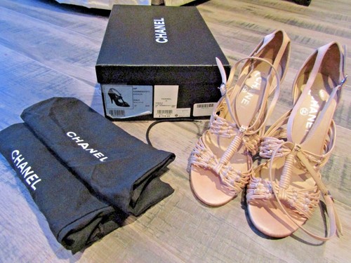 Sandali chanel biege - sandali,