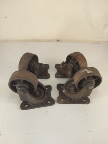 Ruote industriali vintage - 4,