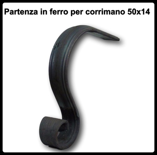 Partenza corrimano ferro - partenza, in