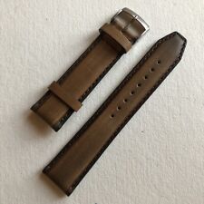 ZODIAC watch strap, 22-20 mm, brown, genuine leather