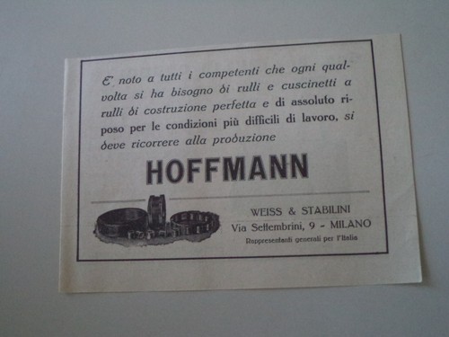 Advertising pubblicità 1926 - advertising,