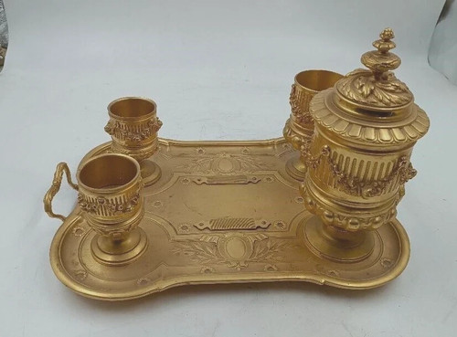 Grande calamaio bronzo - grande,