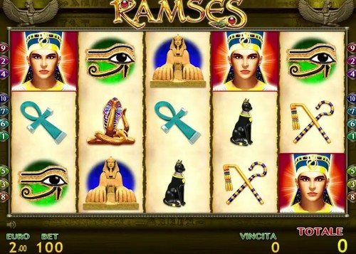 Scheda slot machine - , ramses