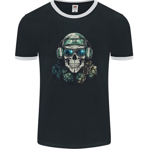 Maglietta ringer militari - maglietta,