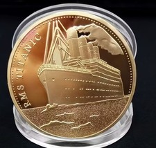Moneta Commemorativa “RMS Titanic” – Edizione D'orata