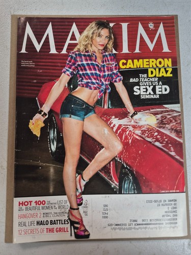 Maxim june 2011 cameron diaz - maxim,