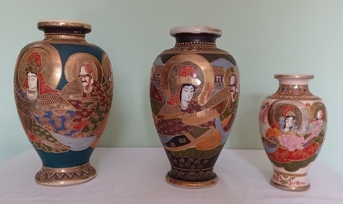 Set antique japanese - set, of