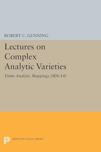 Lectures complex analytic - on,