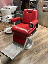 poltrona da barbiere originale anni 60" vintage 
