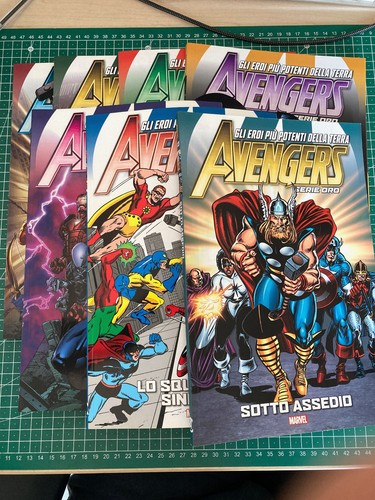 Avengers serie oro numeri - avengers,