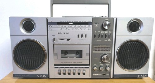 Boombox contec v83n - boombox, funciona