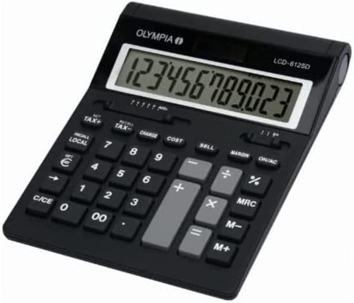 Calcolatrice lcd olympia 612 - olympia,