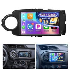 6G+128GB per Toyota Yaris 2011-2018 Apple Carplay autoradio Android 15.0 DSP GPS
