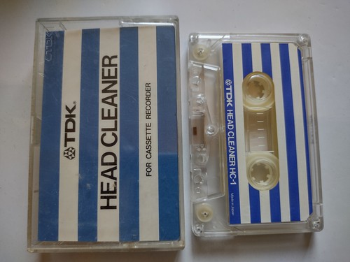 Tdk head cleaner - tdk,