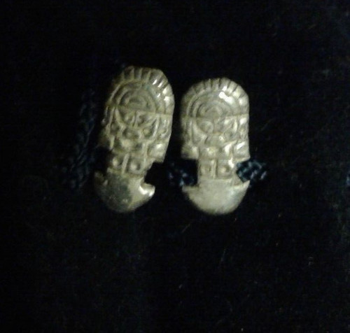 Orecchini etnici inca vintage - orecchini,