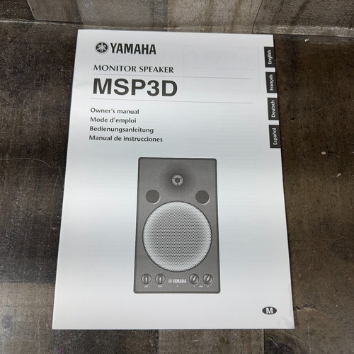 Yamaha msp3d studio monitor - studio,