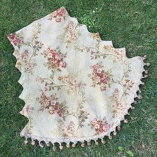 Antico arazzo floreale vintage