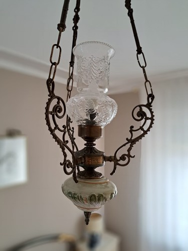 Lampadario sospensione vintage - lampadario,