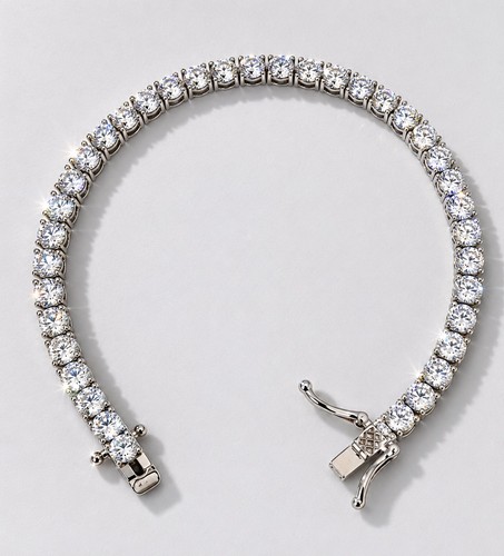 Bracciale tennis 14k uomo - 14k,