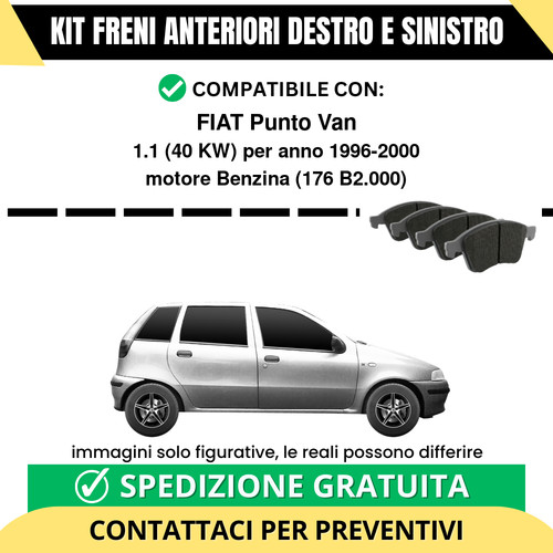 Pastiglie freno anteriori per - freno,