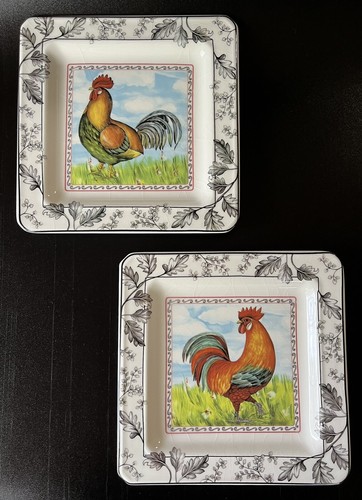 Galletti rooster plates - i,