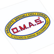 OMAS Riproduzione Decalcomania Cornice Italiana O.M.A.S. Bici da corsa italiana d'epoca