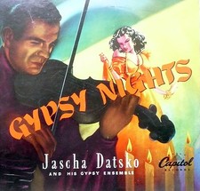 78 rpm album 4  N- discs / album: M..... GYPSY NIGHTS w/ JASCHA DATSKO'S GYPSIES