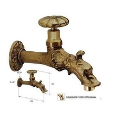 RUBINETTO ARTISTICO IN OTTONE