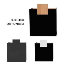 Reception in legno per salone