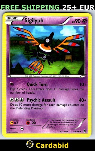 Sigilyph epo 42 98 - sigilyph, #42/98