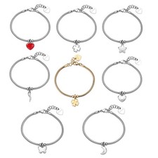 Bracciale donna acciaio Sagapo