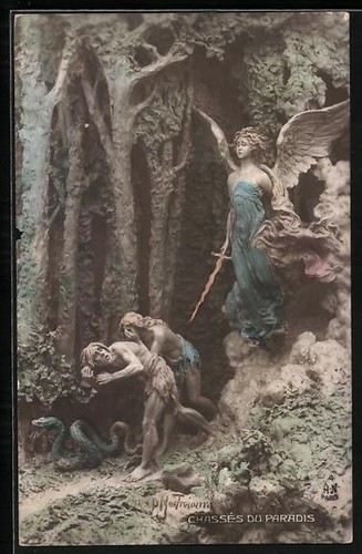 Cartolina artista domenico - cartolina,