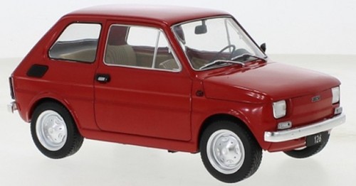 Fiat 126 1972 rosso modello - , di