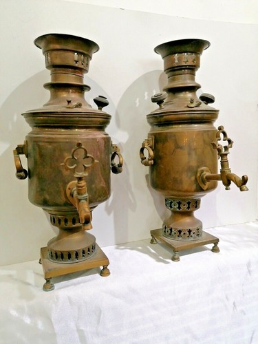 Coppia samovar persiani - coppia,