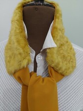 Collo pelliccia sintetica simil astrakan