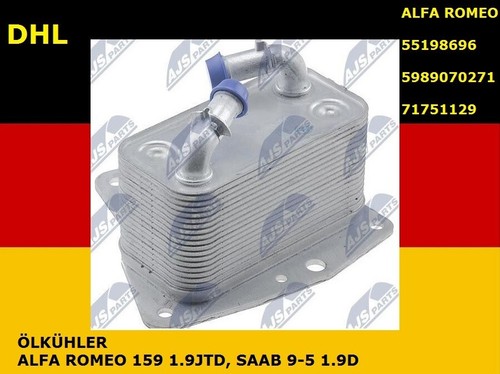 Nuovo radiatore olio per alfa - olio,