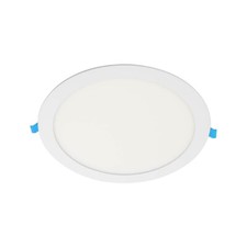 Pannello led incasso tondo slim  3 6 12 18 20 24 watt cct 3 colorazione di luce