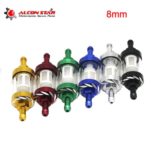Filtro carburante vetro moto - carburante,