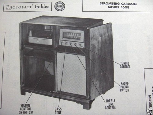 Radio fonografo stromberg - radio,