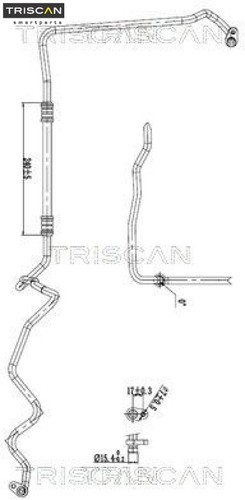 Triscan 901023014 tubo - triscan,
