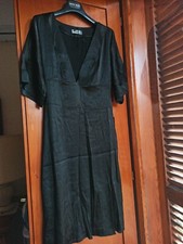 Abito Nero In Raso Kartika  Taglia S