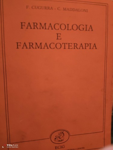 Farmacologia farmacoterapia - farmacologia,
