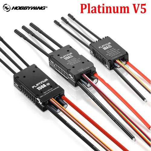 Hobbywing platinum 80a 120a - v5,