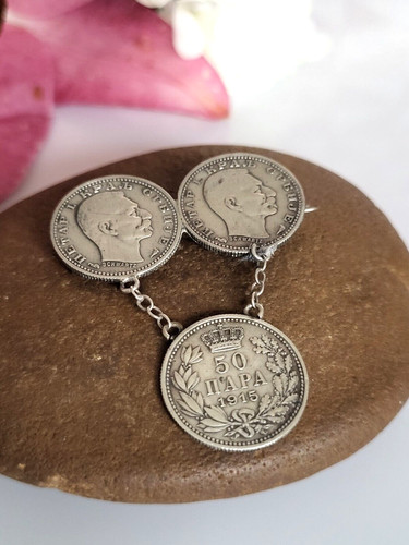 Bellissima spilla antica - , in